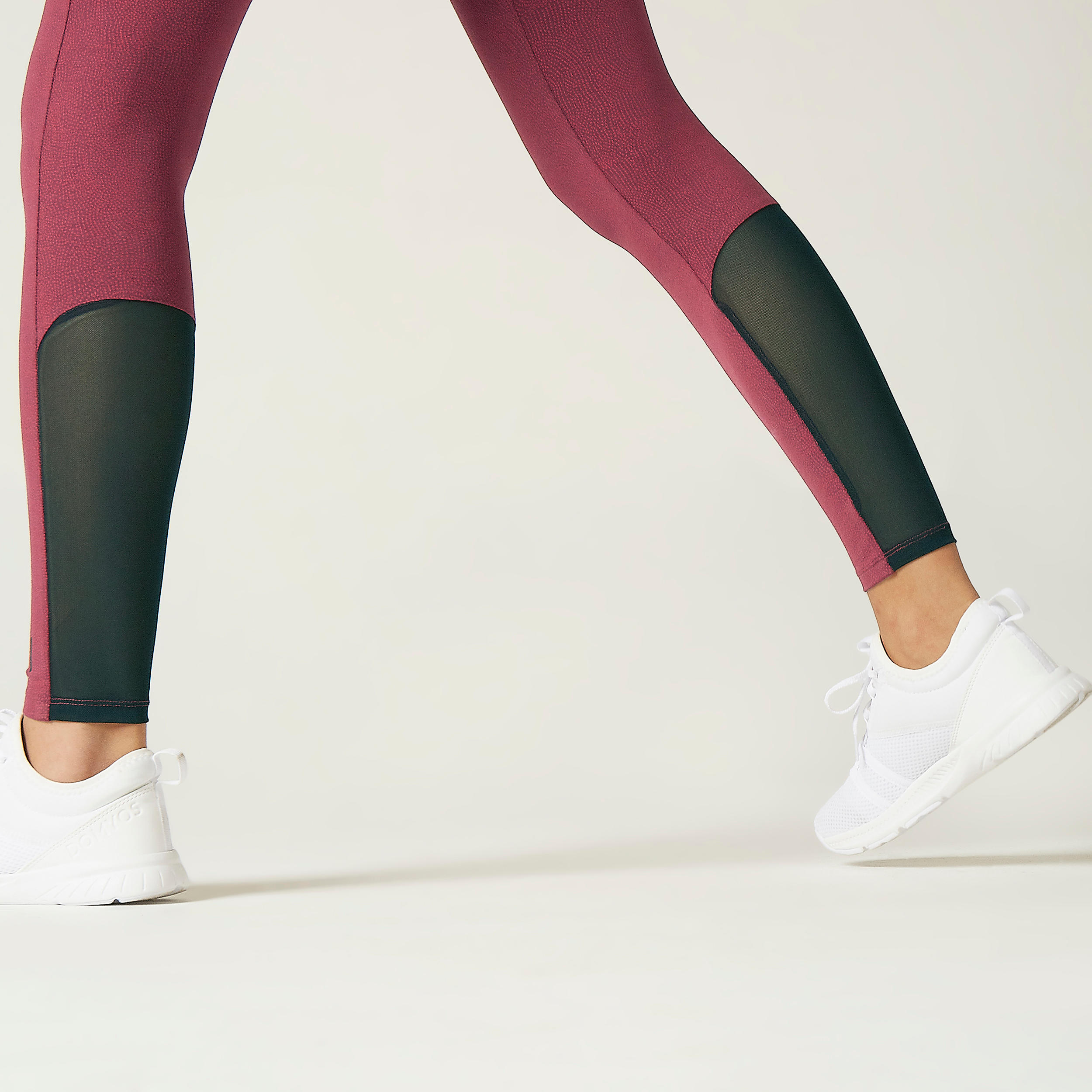 High-Waisted Cotton Fitness Leggings 