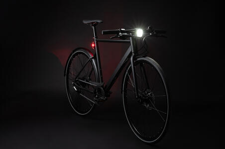 Crni gradski bicikl Elops Speed 920 