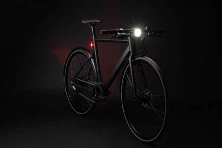 Miesto dviratis „Elops Speed 920“, juodas