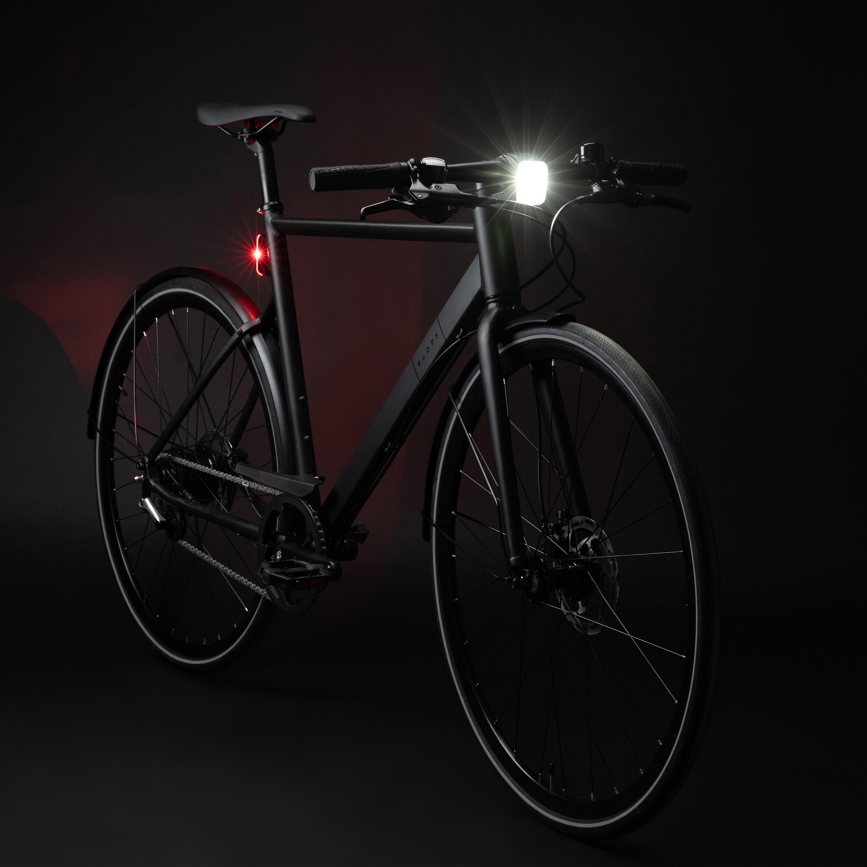 City Bike 28 Zoll Elops Speed 920 schwarz 6/11