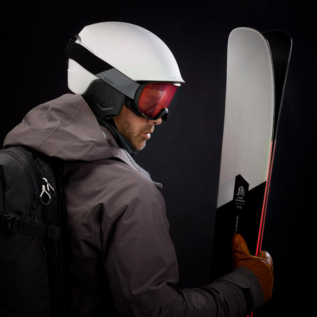 Pánska lyžiarska bunda FR900 Light tmavomodrá