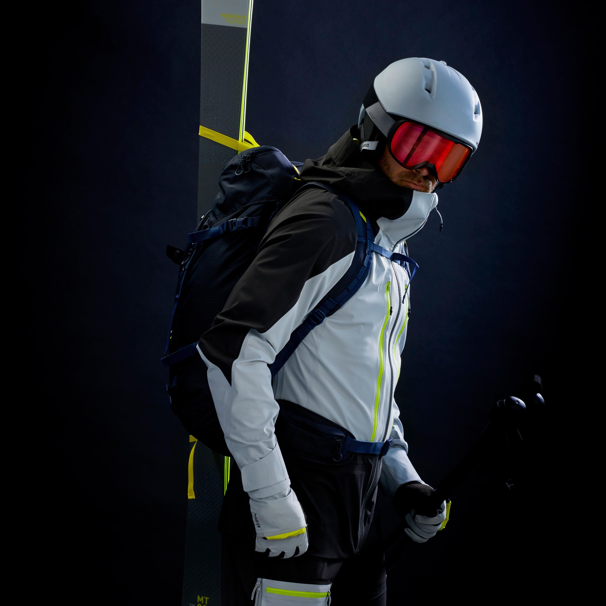 Ski Touring Helmet - Grey - WEDZE