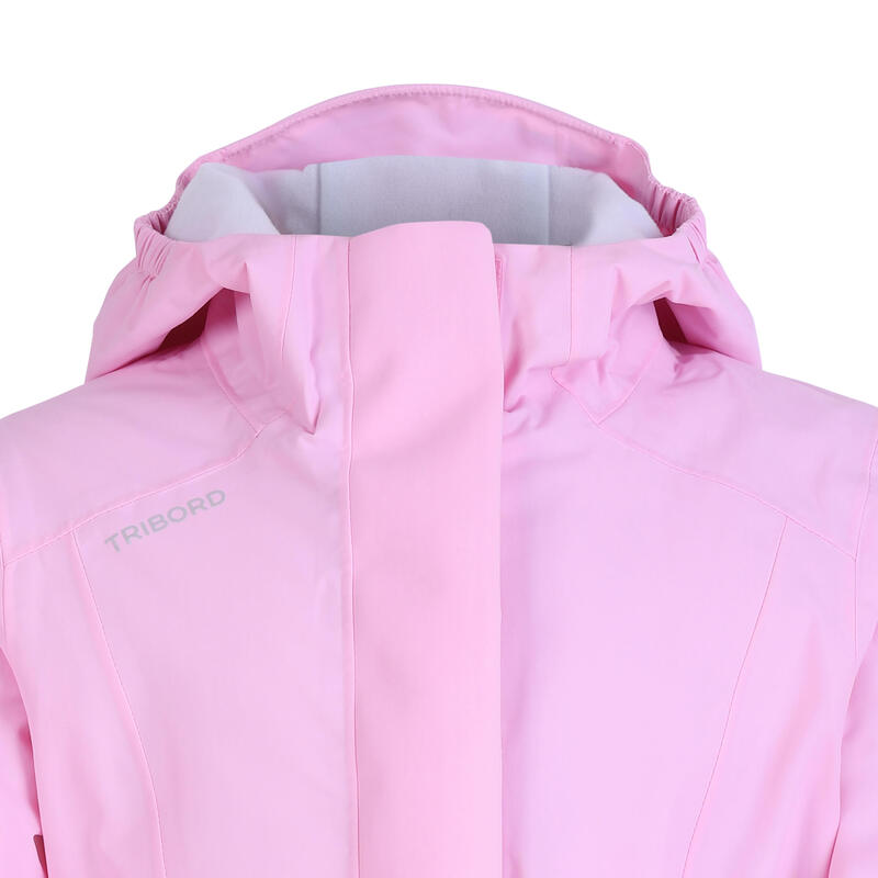 女童款保暖航海外套100－粉紅色