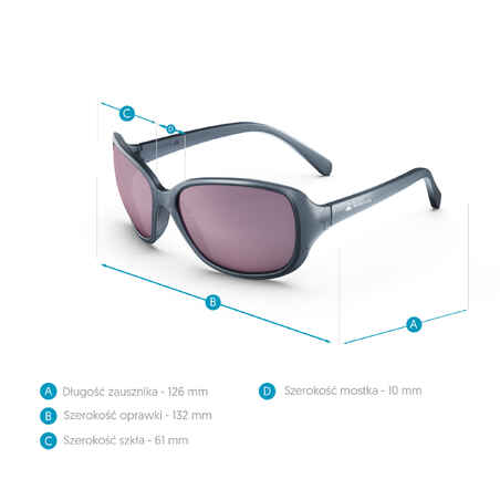 Women's Hiking Sunglasses - MH530W - Category 3