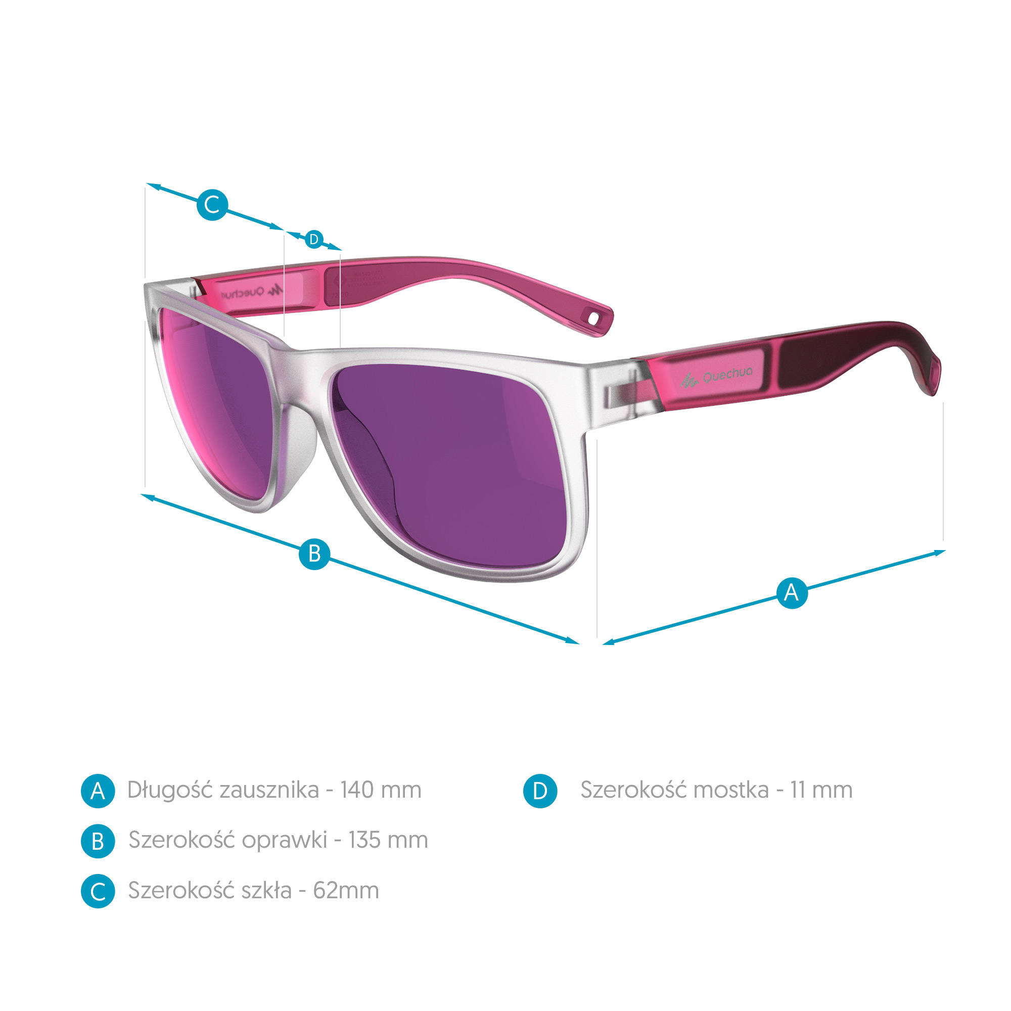 Adults Category 3 Hiking Sunglasses MH140 7/7