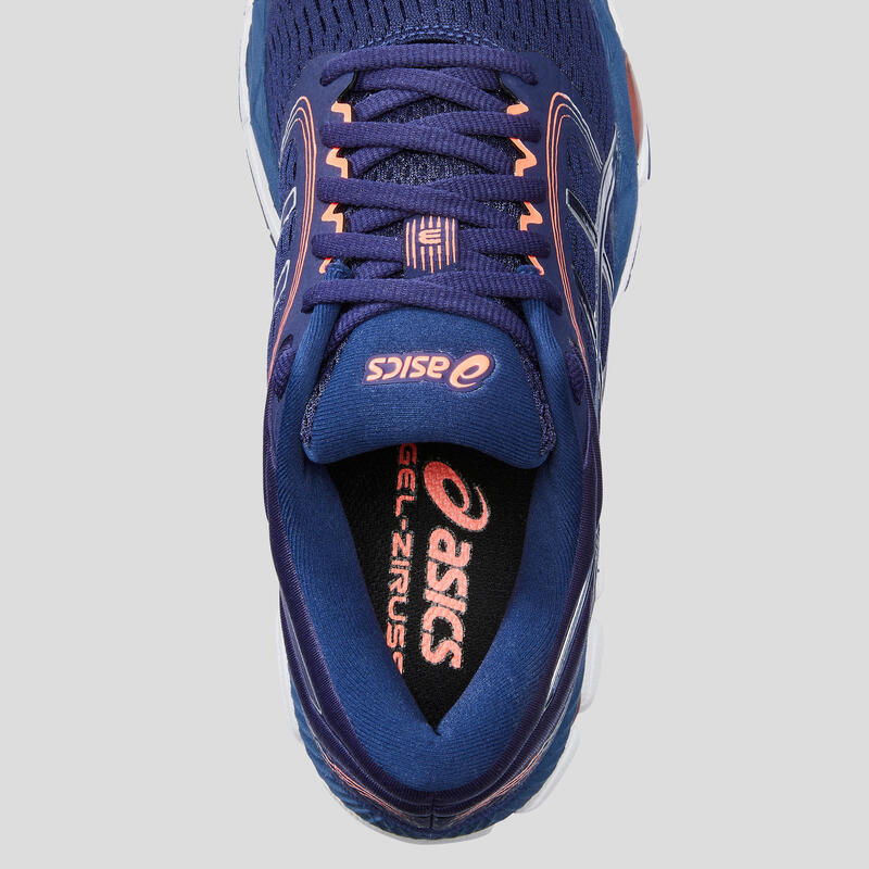 Asics Gel Ziruss Mujer Azul Rosa Zapatillas Running