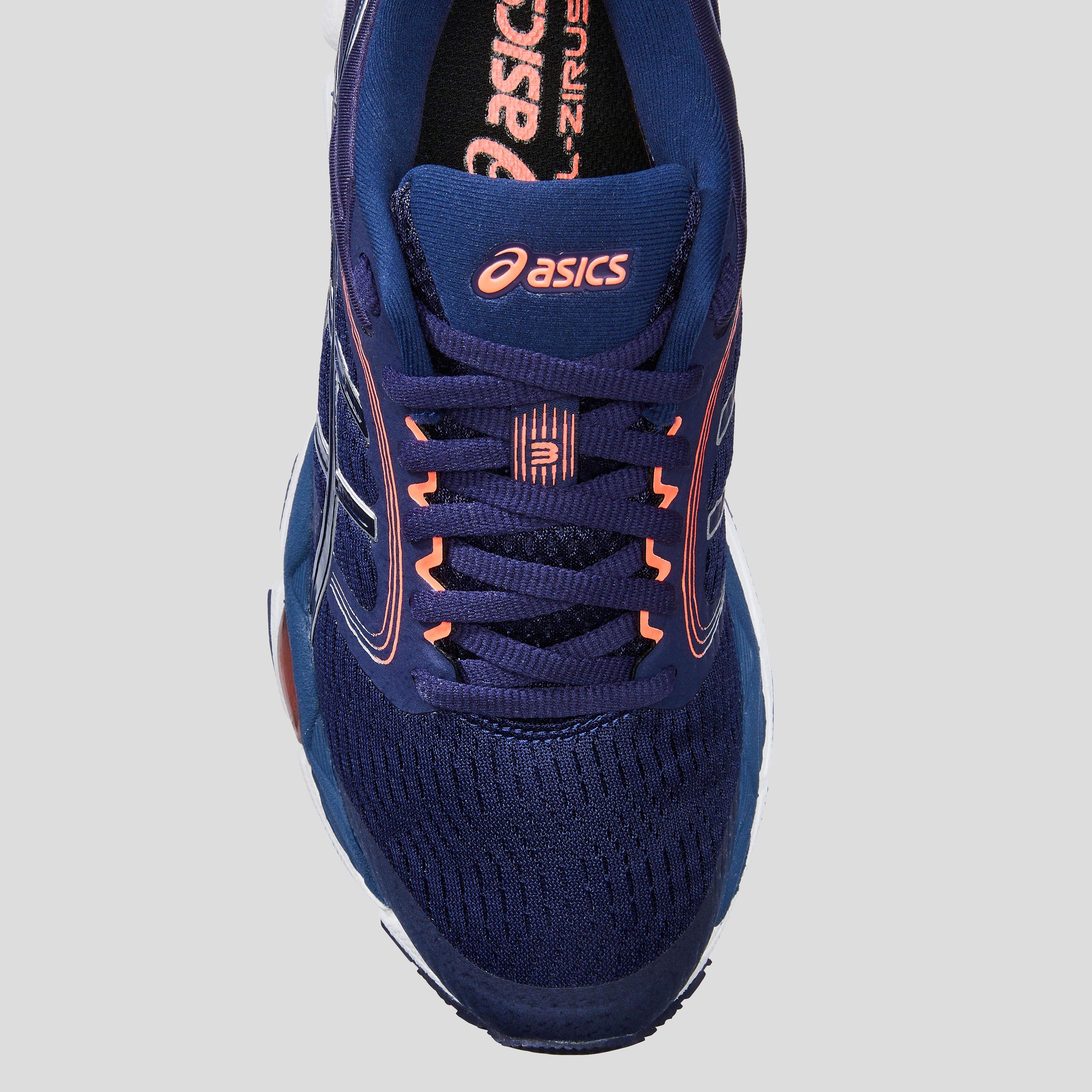 asics running shoes pink and blue