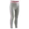 Kids' Warm Leggings 120 - Grey/Navy