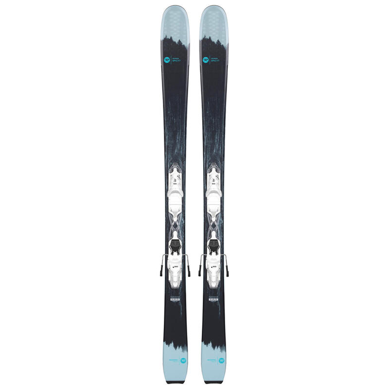 SKI DE FREERIDE ROSSIGNOL SPICY 7 PACK SKI FIXATION