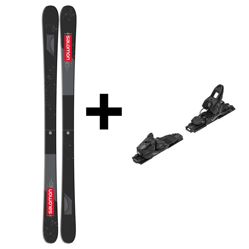 SKIS SALOMON FREESTYLE TNT PACK SKI ET FIXATION