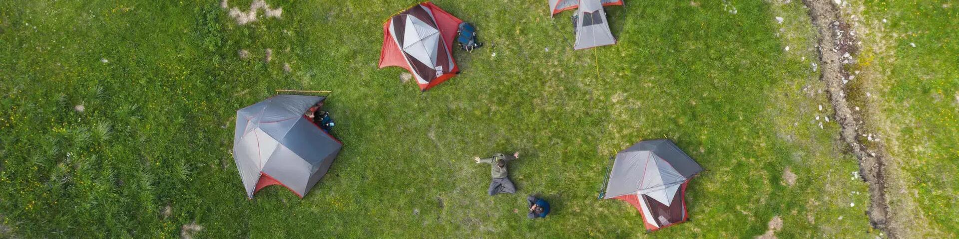 Hoe kies ik een tent om te bivakkeren?