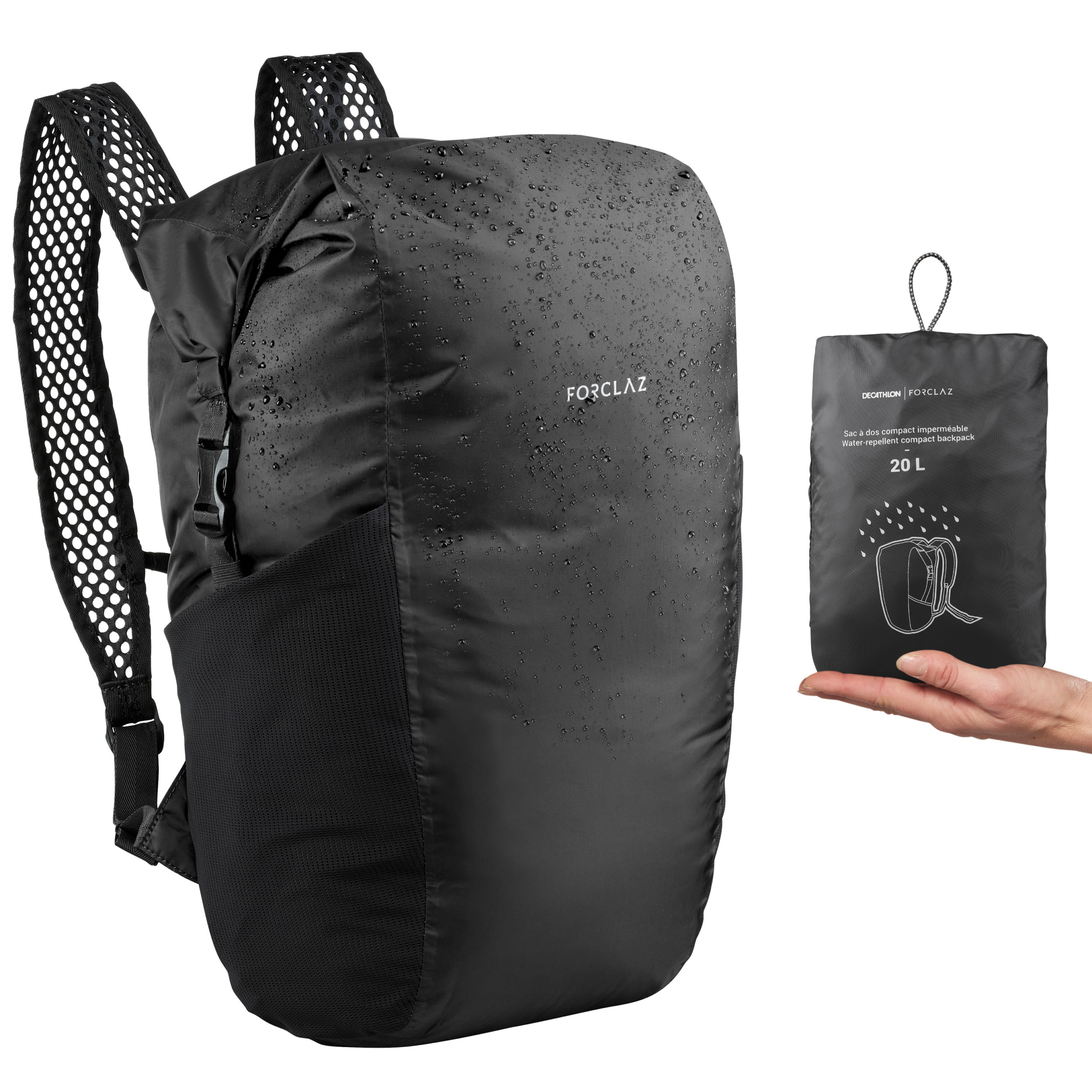 Sac de sport de 20 L – rose - Rose, Noir - Domyos - Décathlon