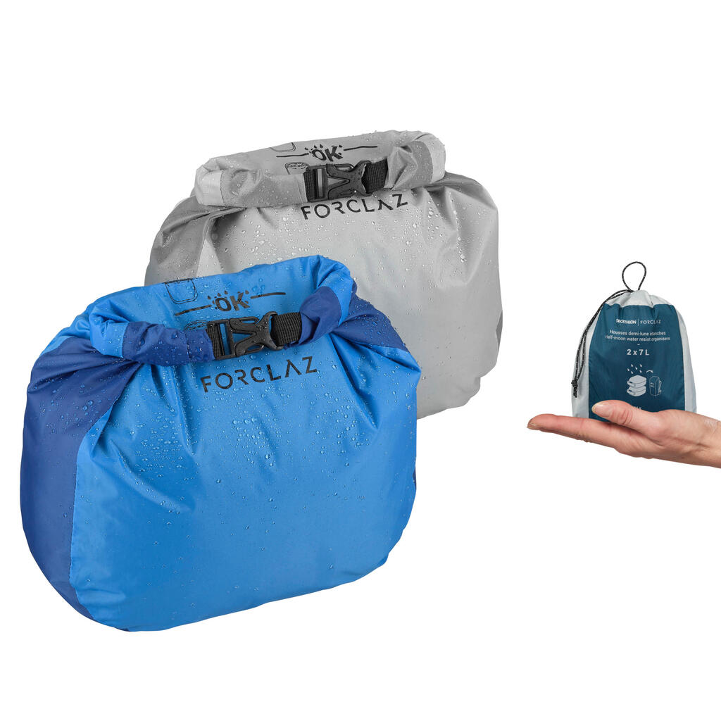 Ūdensizturīgi uzglabāšanas pārsegi (x2), 7 l 