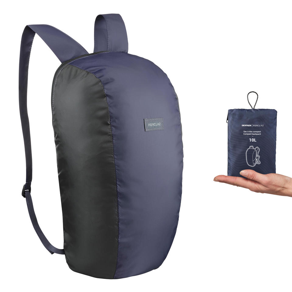 decathlon.co.uk | Compact Travel Backpack 10L - Navy Blue