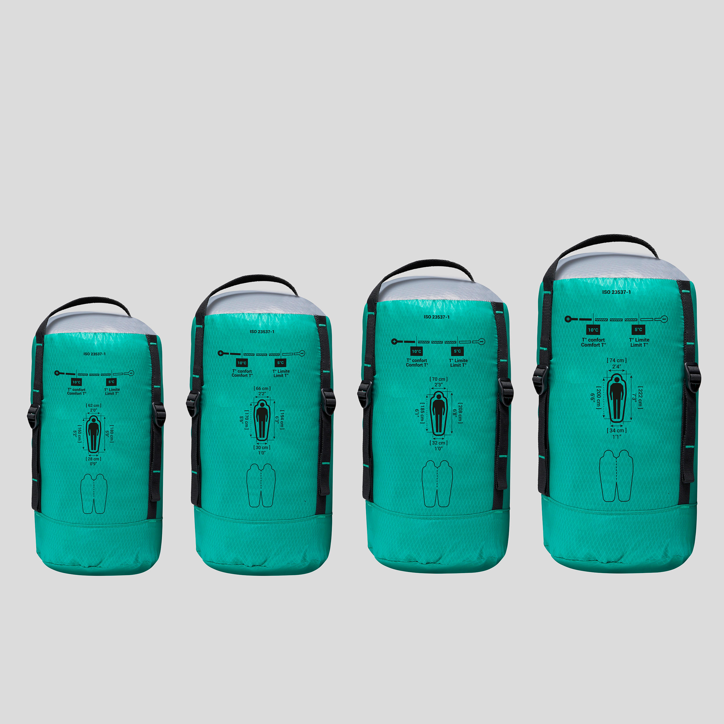 sleeping bolsa trek 500