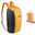 Compact 10 litre trekking travel rucksack TRAVEL 100 - Yellow