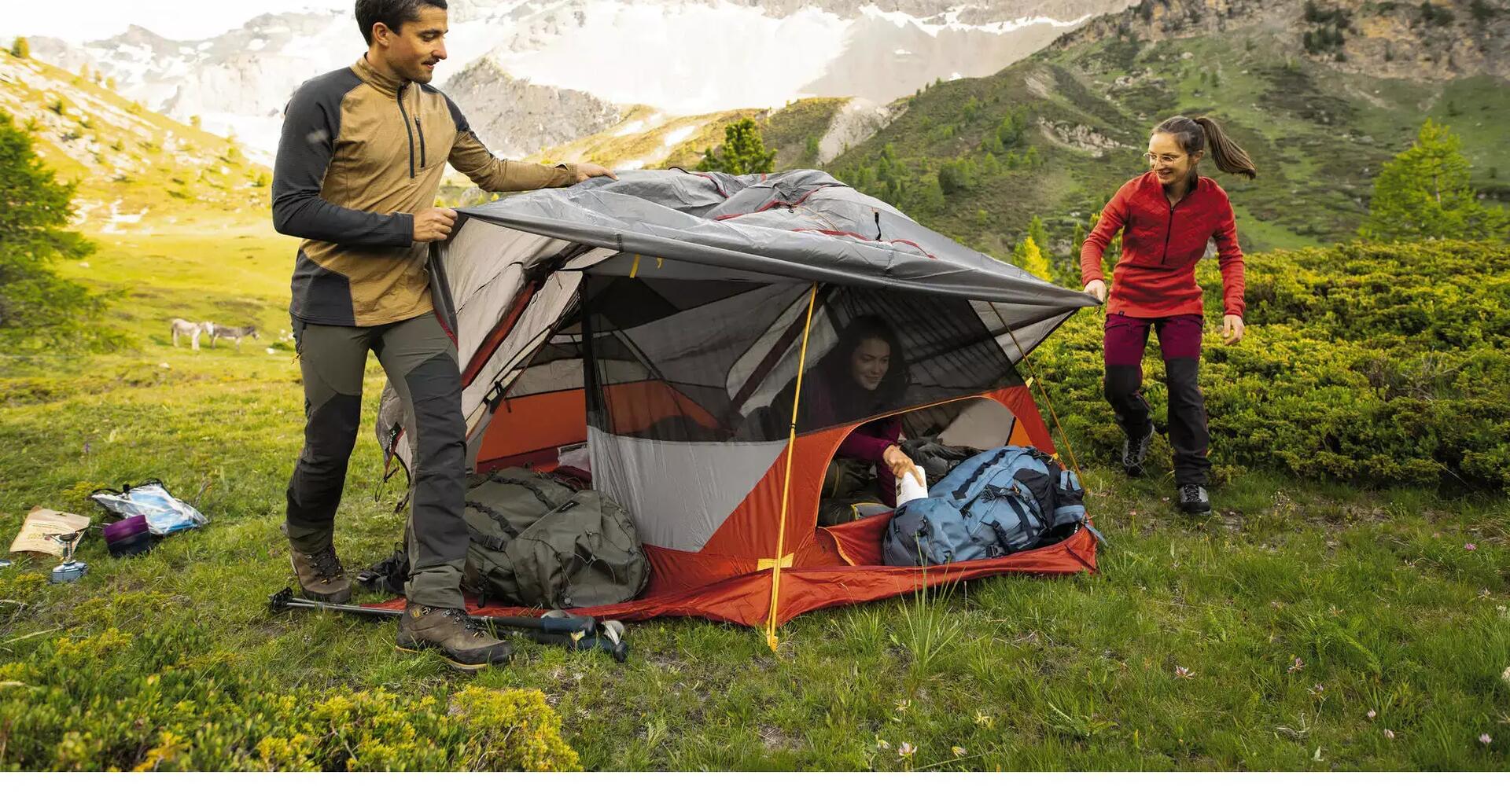 3-Season freestanding trekking tent