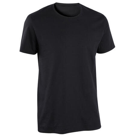 100 Gym Fitted Short-Sleeved T-Shirt - Men