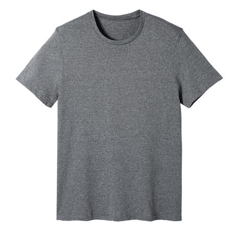 Pure Cotton Fitness T-Shirt Sportee - Dark Grey
