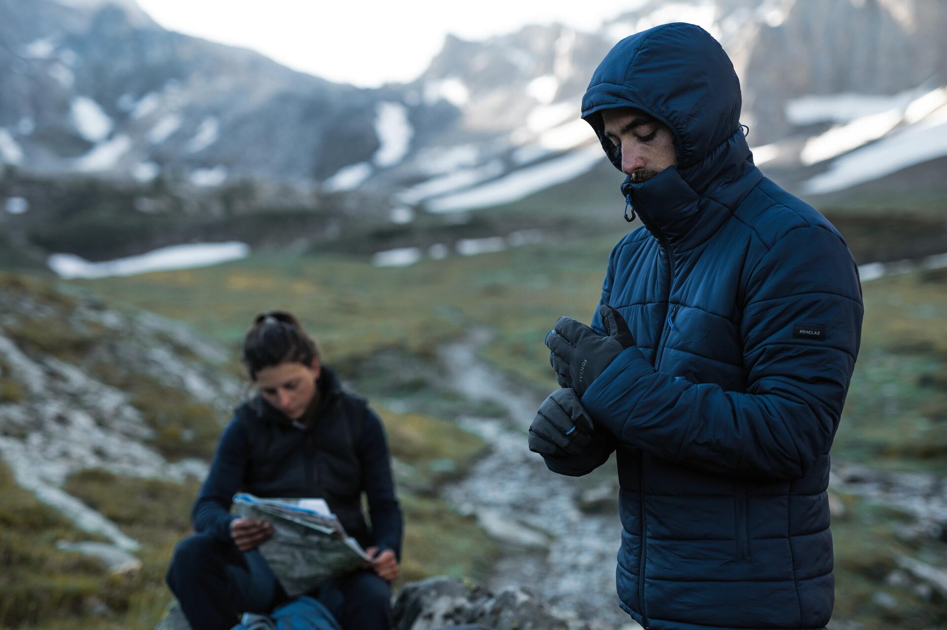 Glacier padded parka online