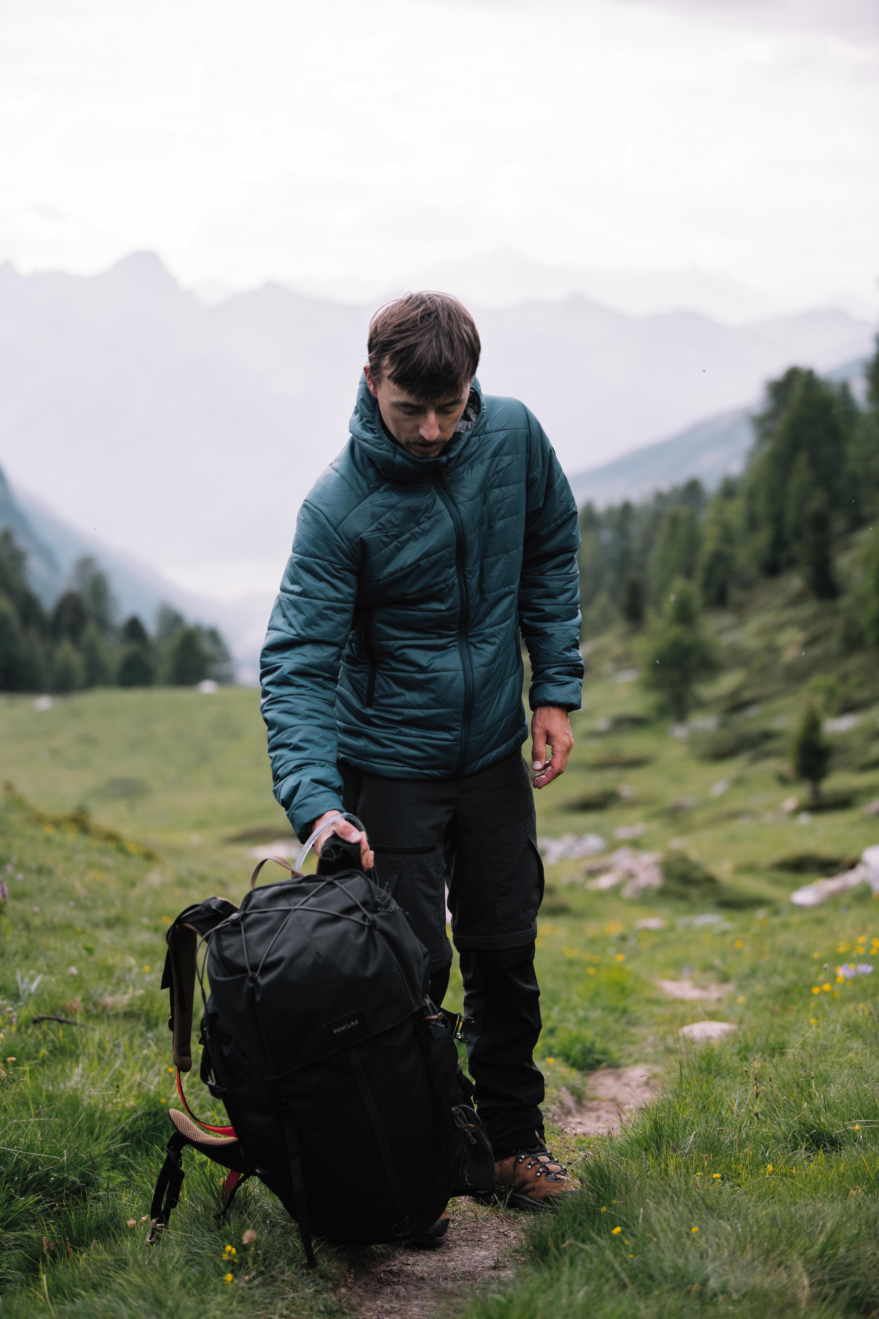 Trekkingrucksack Herren EasyFit - MT100 50 l 11/14