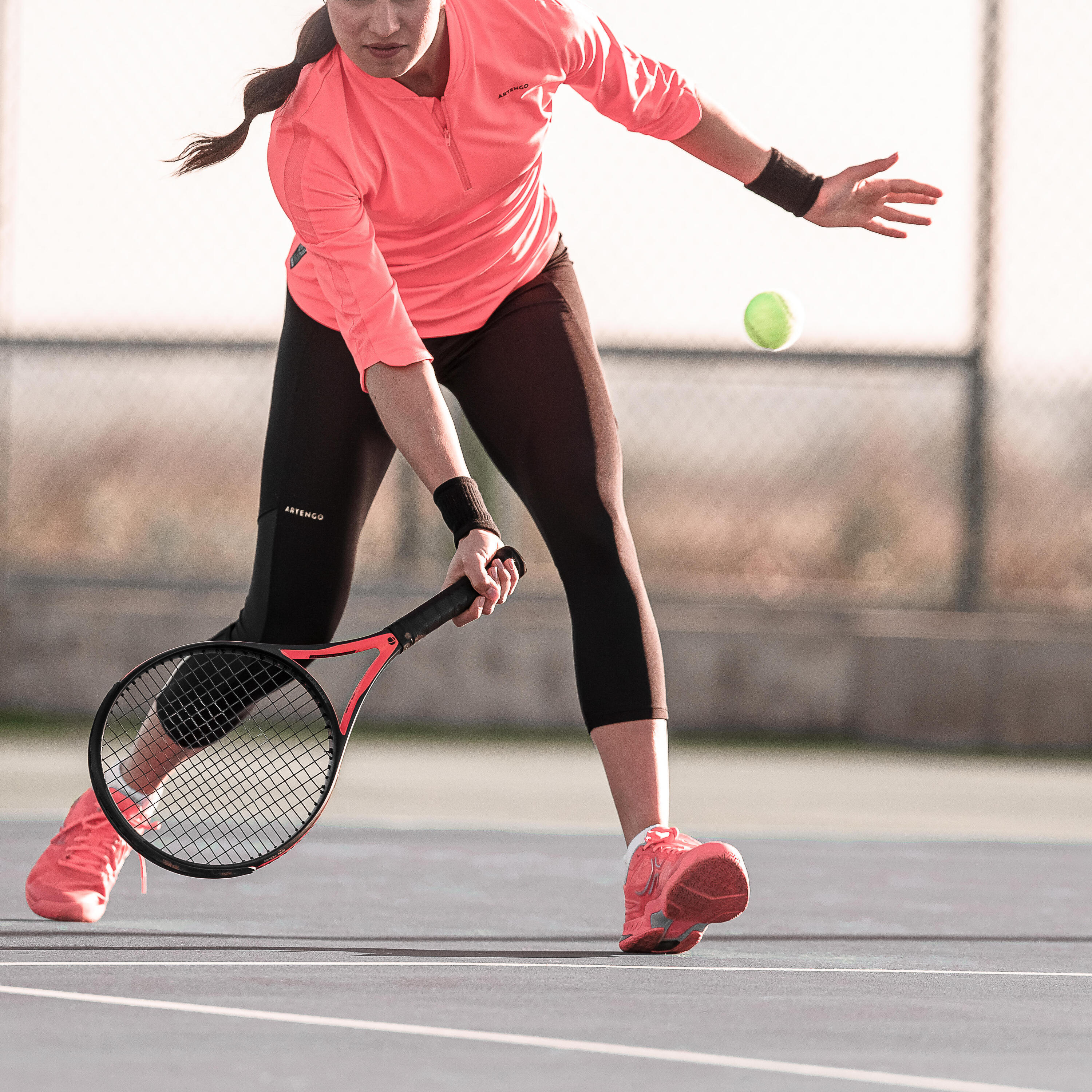 Corsari tennis donna HIP BALL neri 10/10