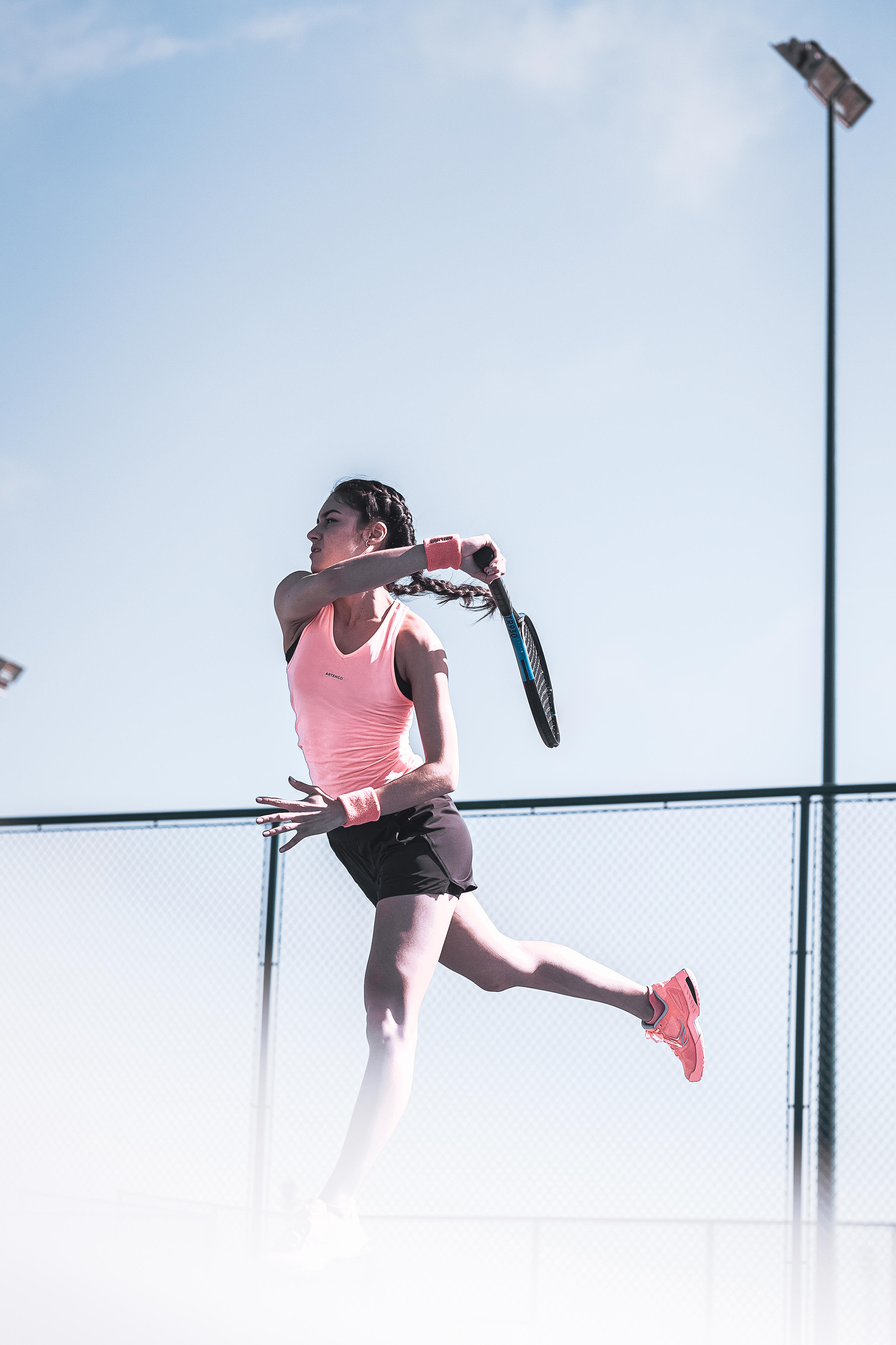 Short tennis dry soft à poche Femmes - Dry 500 noir - ARTENGO