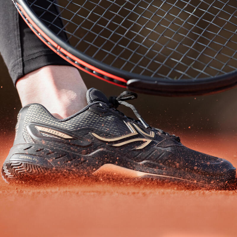 Kadın Tenis Ayakkabısı - Siyah - TS990