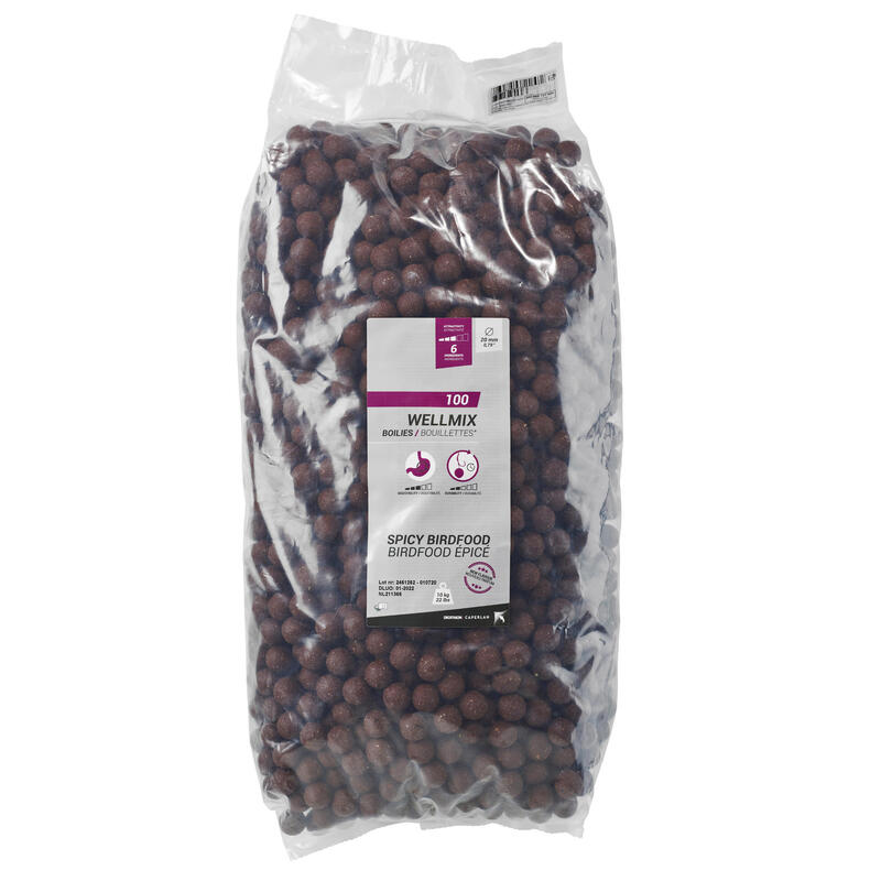 Boilies Wellmix Spicy Birdfood 20 mm 10 kg