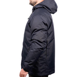 VESTE CHASSE  CHAUDE IMPERMEABLE NOIRE 100