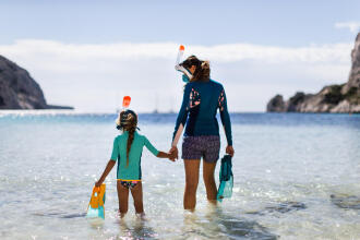Les règles de sécurité en snorkeling, randonnée palmée 