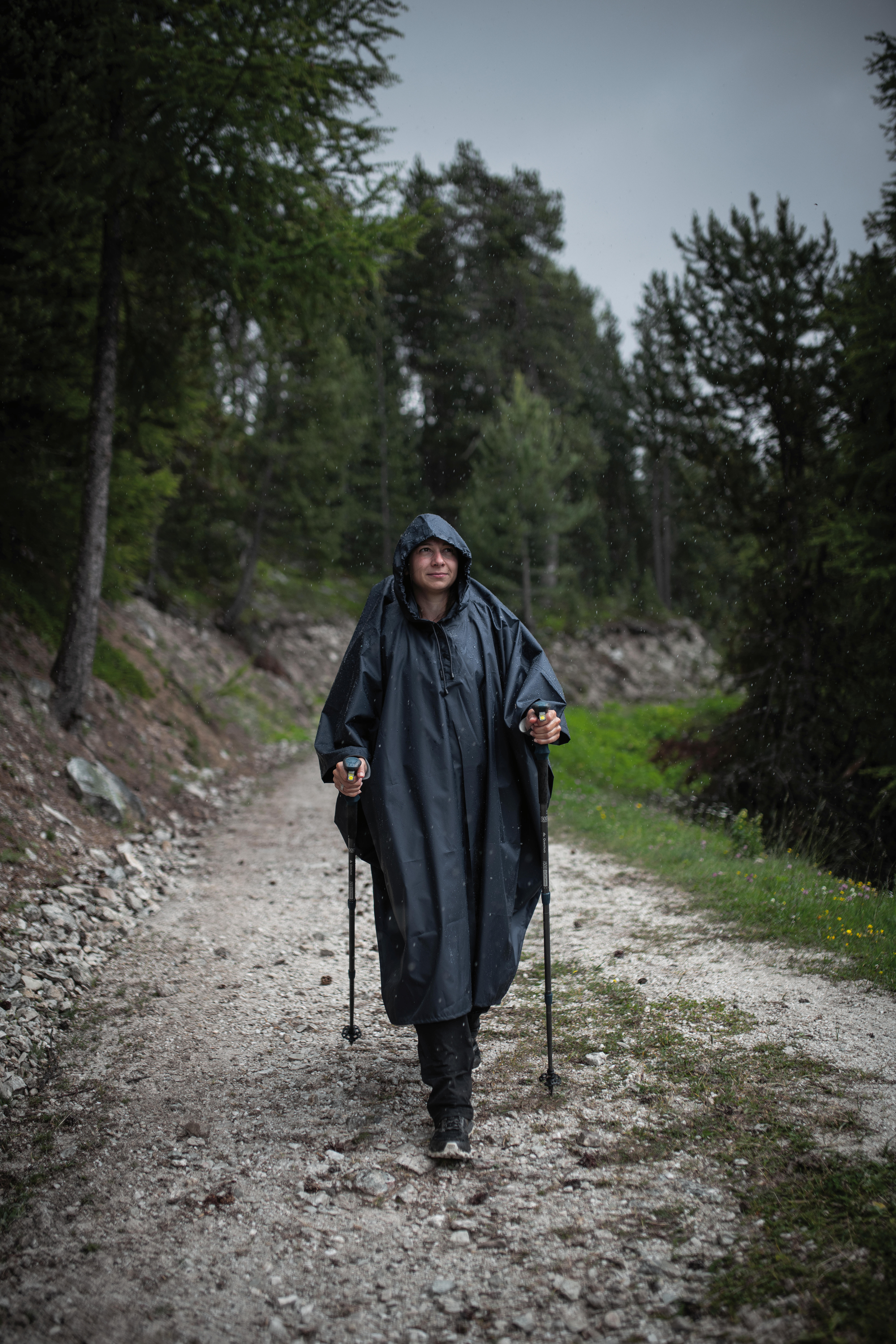 Rain Poncho - MT 100 - FORCLAZ