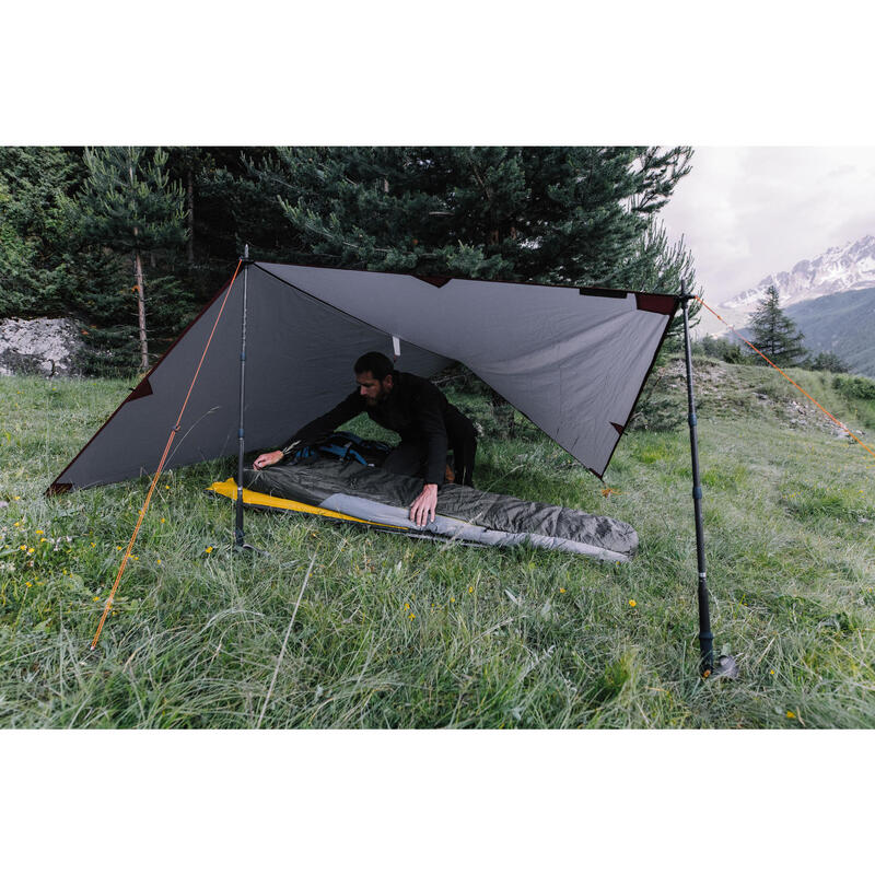 Riparo trekking e campeggio TARP TREK900 | 3 POSTI