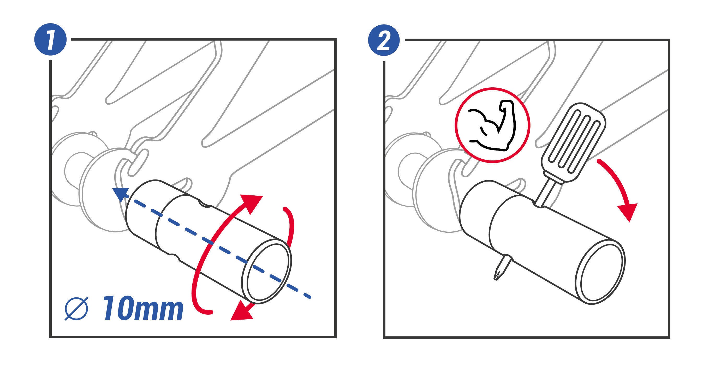 how to mount pegs on the bmx