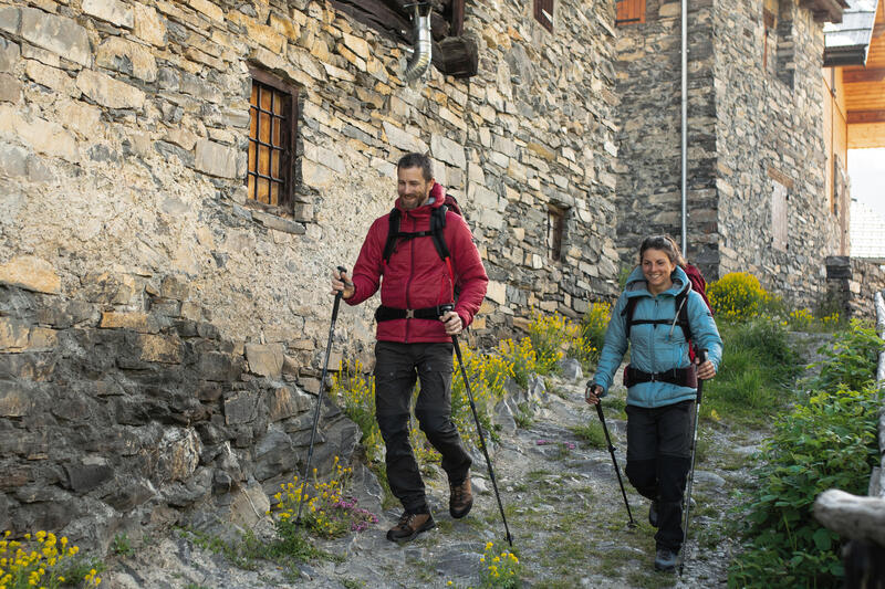  Kurtka trekkingowa damska zimowa Forclaz MT100 - 5°C