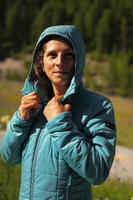 Women's Mountain Trekking Padded Jacket with Hood - MT100 -5°C