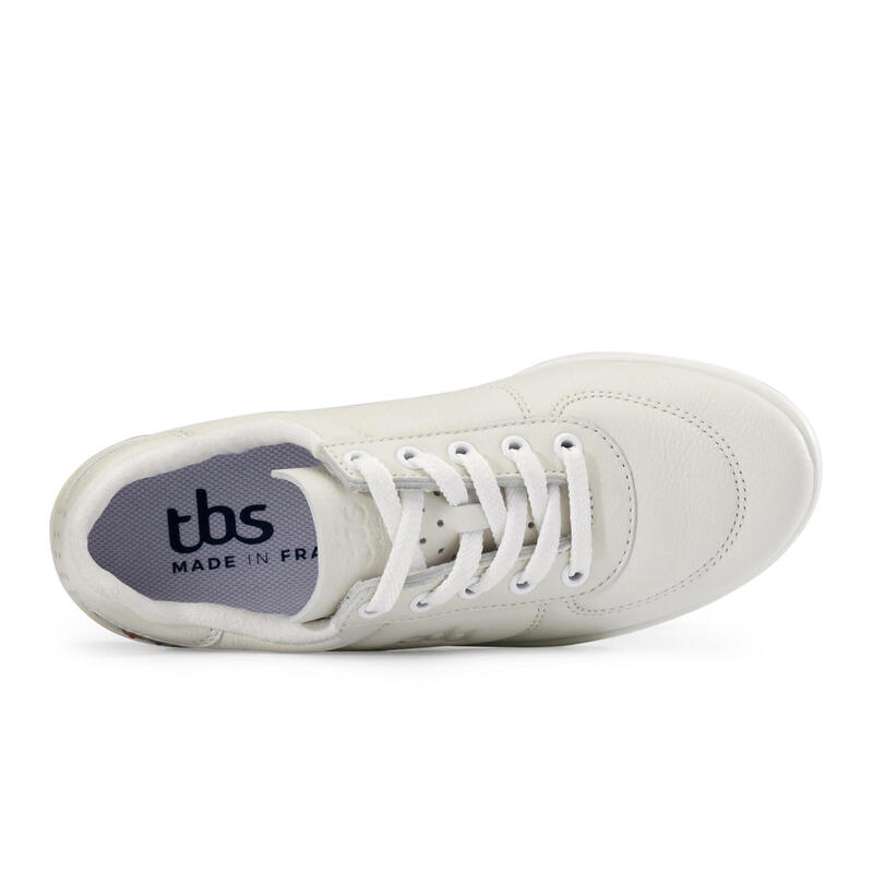 Chaussures marche active femme TBS Brandy blanc