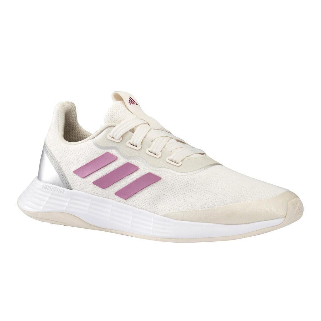 Freizeitschuhe Walking QT Racer Sport Damen weiss/rosa