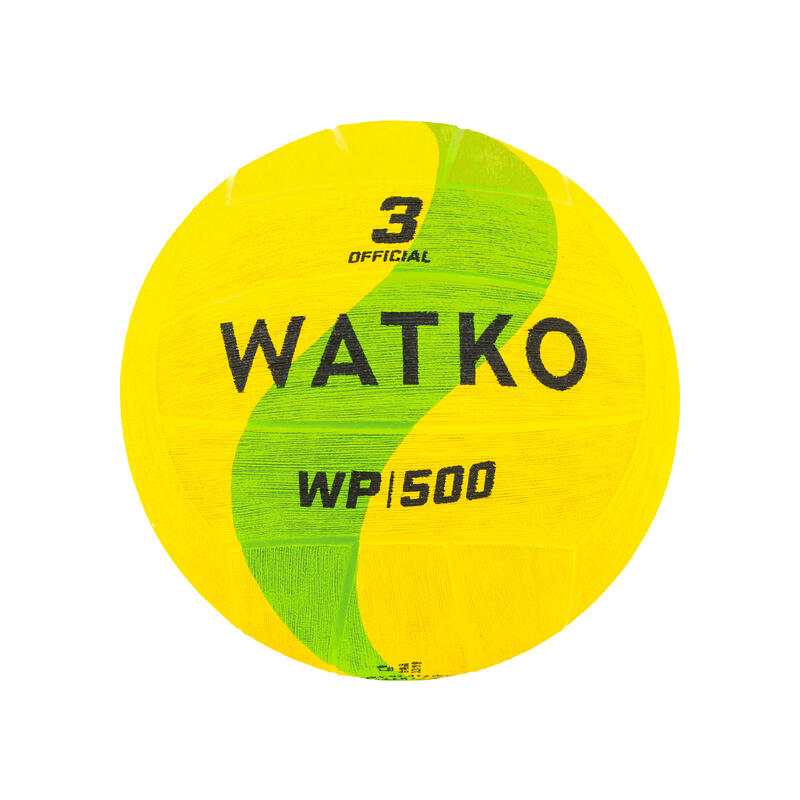 Waterpolobal WP500 maat 3 officieel geel/groen