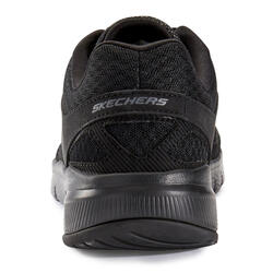Contiene atractivo mejilla Zapatillas caminar Skechers Hombre Flex Advantage negro | Decathlon