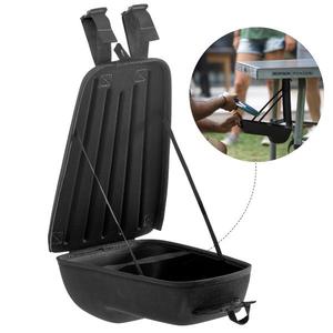 Porta Palas de Ping-Pong Extraíble para mesas de ping pong Negra
