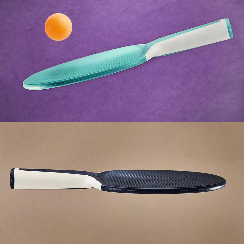Kit de raquetas y pelotas de ping pong para exteriores  Pongori 130 - Azul