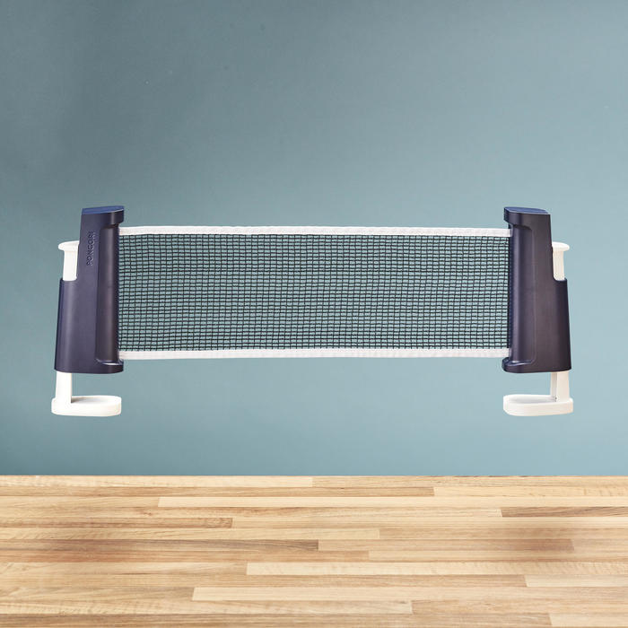Filet De Ping Pong Portable PRO-SPIN - Rétractable, S'adapte à Toute Table Jusqu'à 180 Cm - Sac Inclus