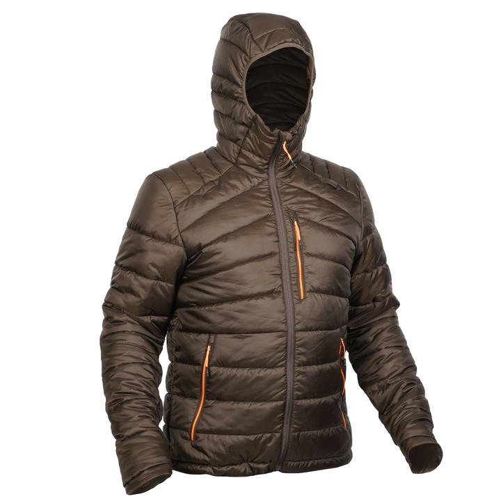 doudoune de chasse chaude compactable marron 900. SOLOGNAC Decathlon