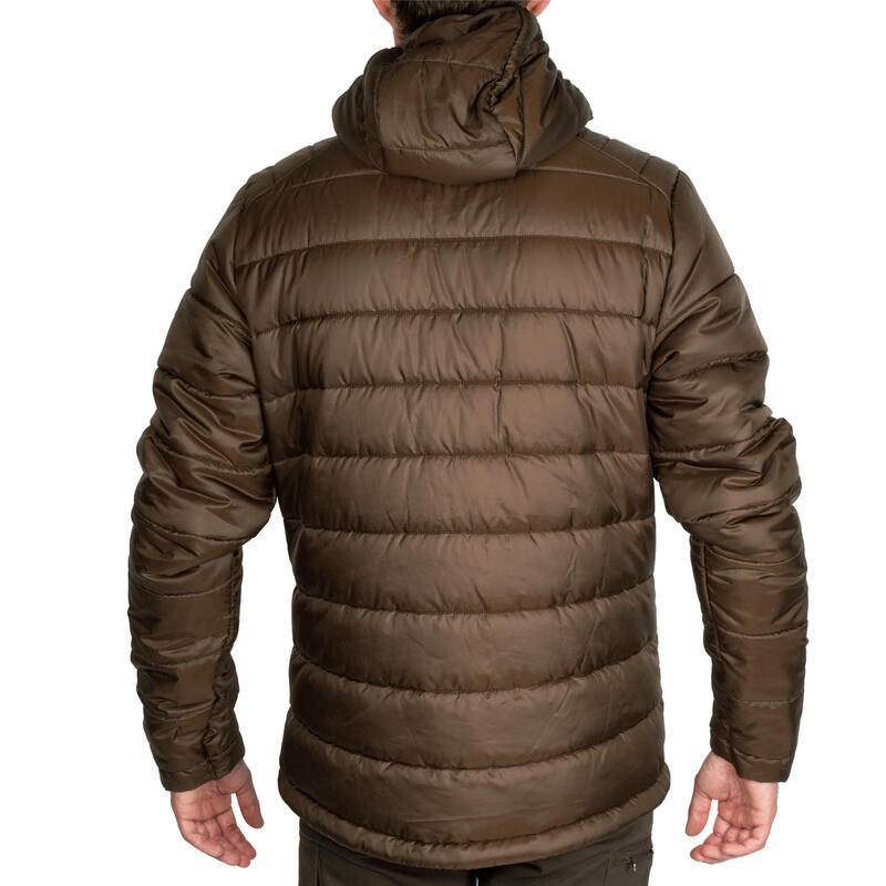 Jagdjacke 900 warm klein verstaubar braun 