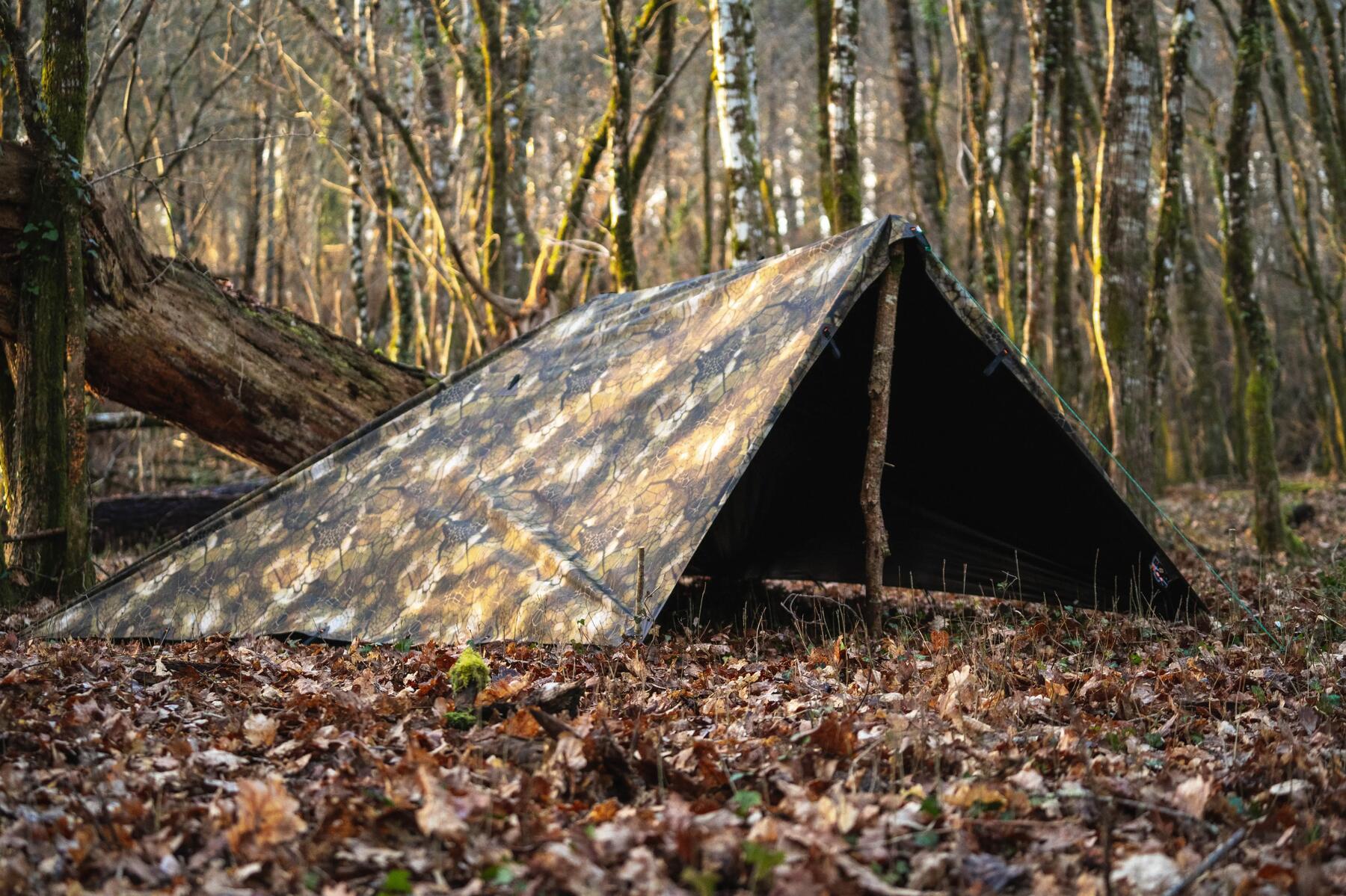 tarp hamac bushcraft solognac decathlon