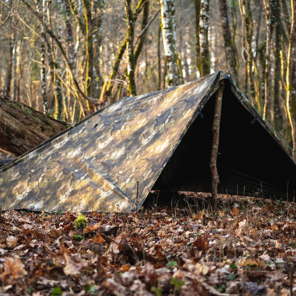 Kamuflažna vodootporna cerada FURTIV 2,95 x 2,8 m