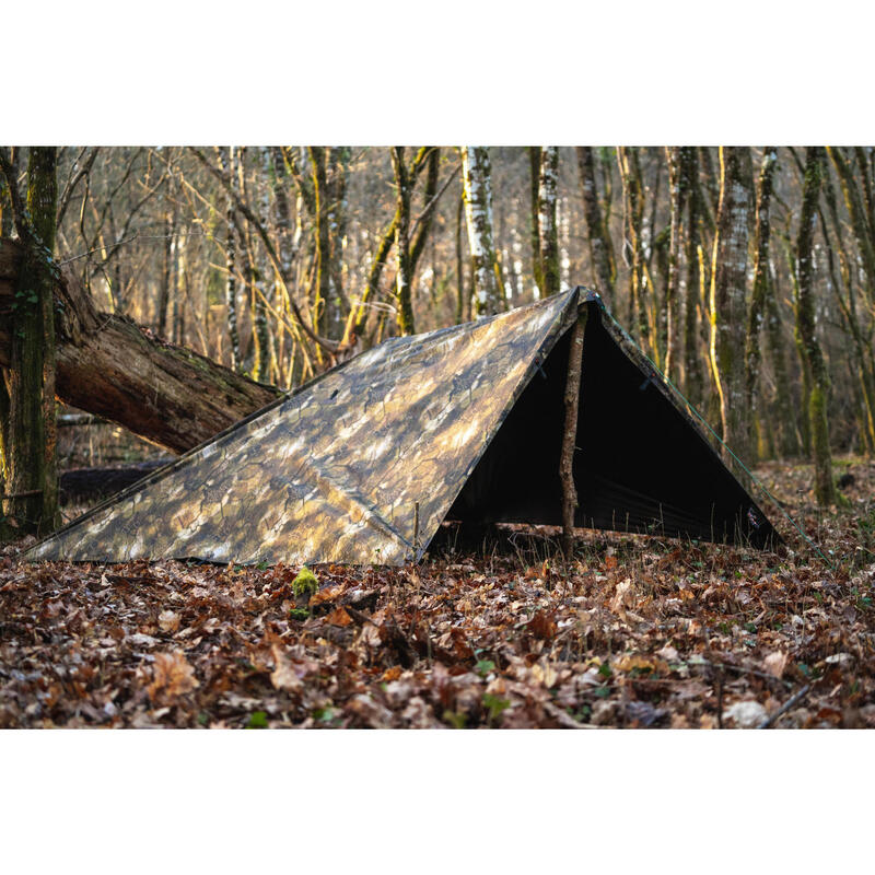 Adăpost Bushcraft 2,95x2,8m Furtiv