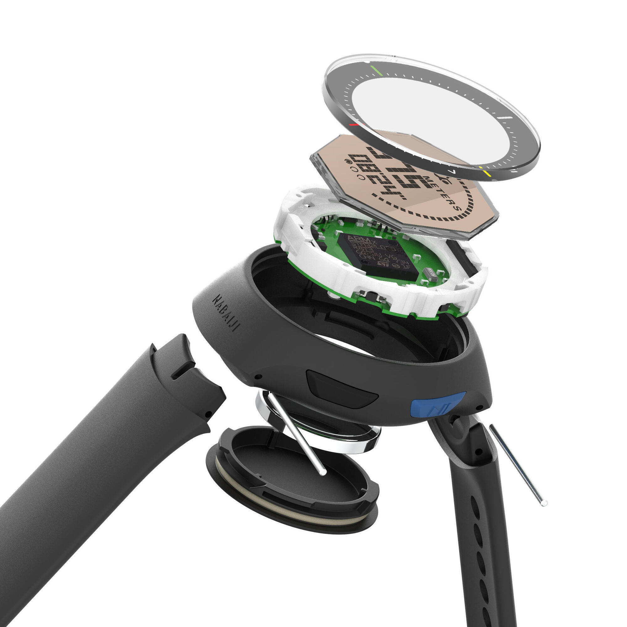 Orologio contavasche piscina SL 500 nero NABAIJI | DECATHLON