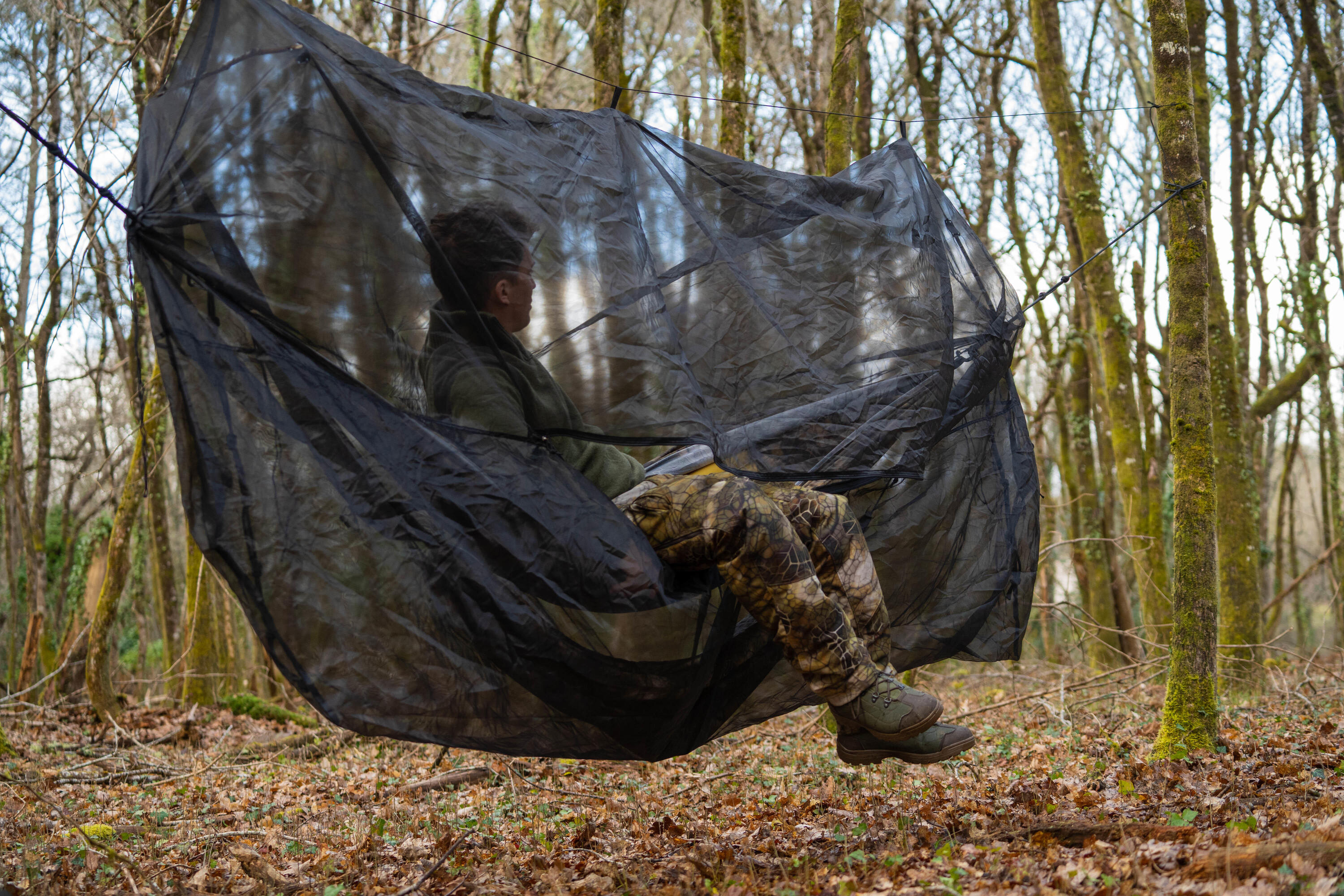 Bushcraft Hammock Mosquito Net 3/4